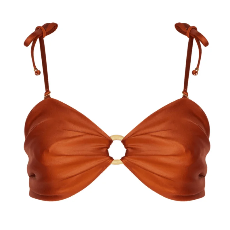 Amber Bandeau Terra Bikini Top