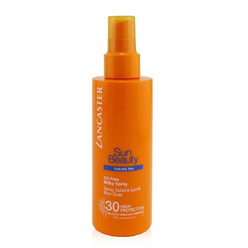 wrinkle-preventing sunscreen-Lancaster Sun Care Oil-Free Milky Spray SPF 30  150ml/5oz