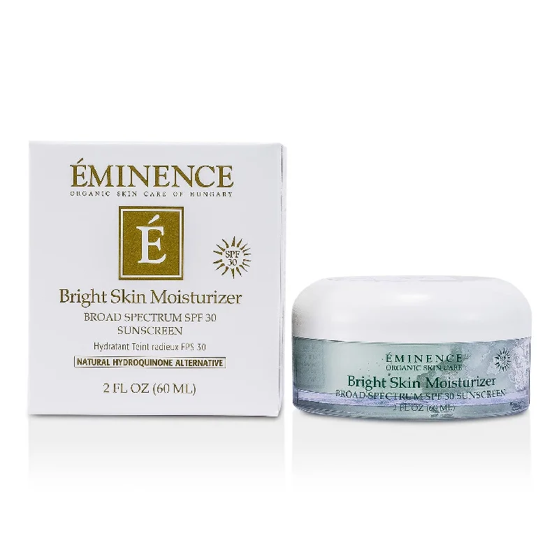 nourishing sunscreen lotion-Eminence Bright Skin Moisturizer Broad Spectrum SPF 30 Sunscreen  60ml/2oz