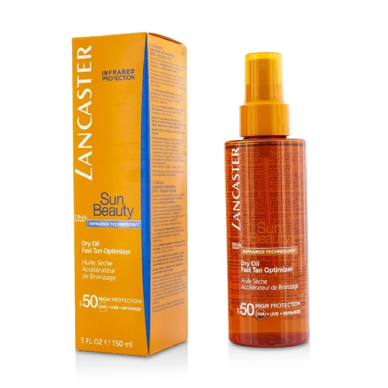 UVA/UVB sunscreen-Lancaster Sun Beauty Dry Oil Fast Tan Optimizer SPF50  150ml/5oz