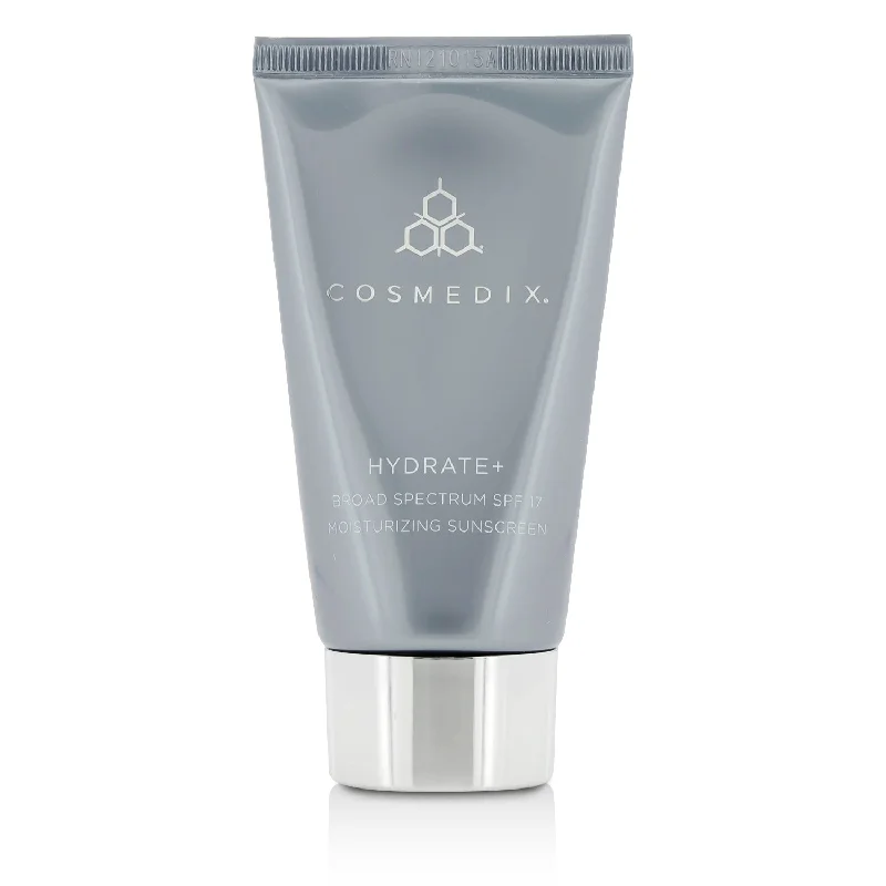 water-proof sunscreen lotion-CosMedix Hydrate + Moisturizing Sunscreen SPF 17 (Unboxed)  60g/2oz