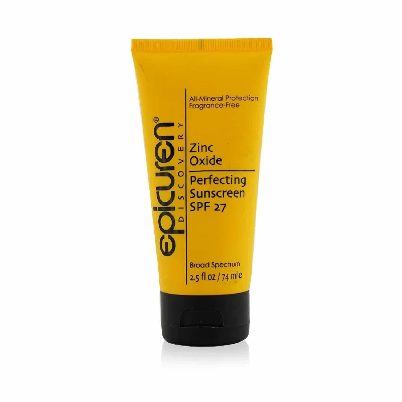 lightweight SPF sunscreen-Epicuren Zinc Oxide Perfecting Sunscreen SPF 27  74ml/2.5oz