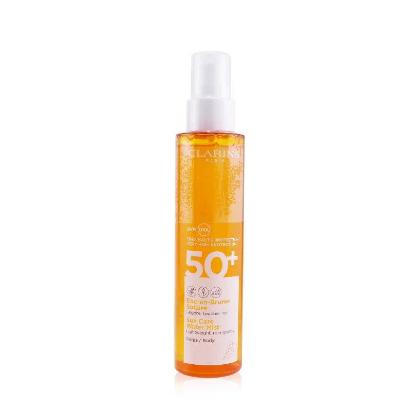 mineral-based sunscreen-Clarins Sun Care Water Mist For Body SPF 50+  150ml/5oz