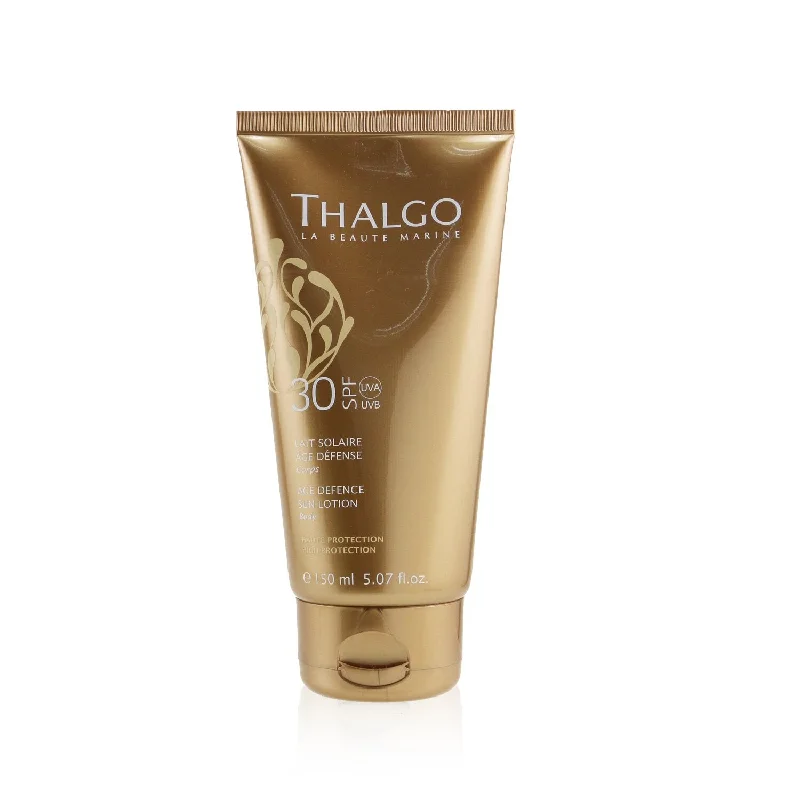 anti-wrinkle sunscreen-Thalgo Age Defence Sun Lotion SPF 30 UVA/UVB For Body (High Protection)  150ml/5.07oz