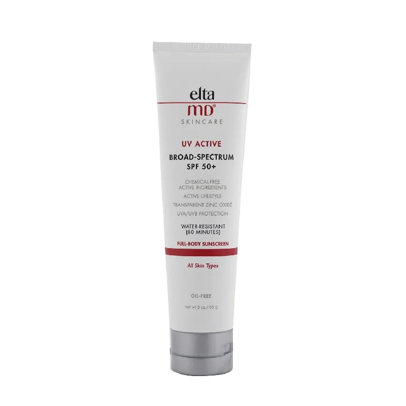 moisturizing mineral sunscreen-EltaMD UV Active Water-Resistant Full-Body Sunscreen SPF 50  85g/3oz