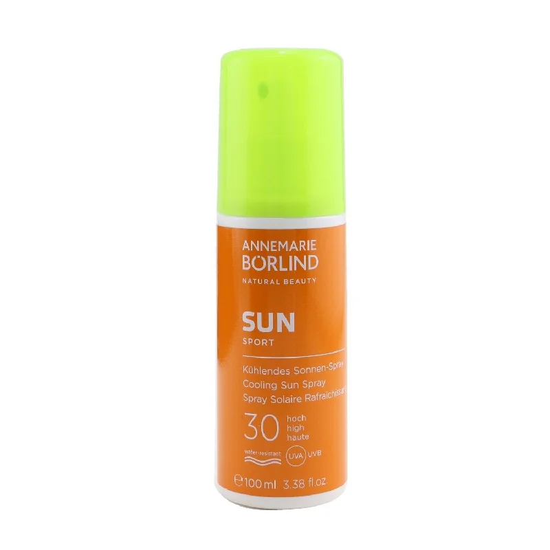 SPF 50 sunscreen lotion-Annemarie Borlind Sun Sport Cooling Sun Spray SPF 30  100ml/3.38oz