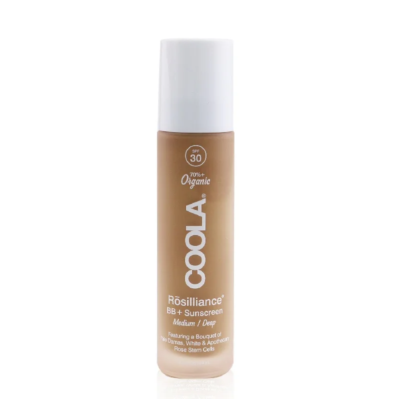 all-day SPF sunscreen-Coola Rosilliance BB+ Organic Sunscreen SPF 30 - # Medium/ Deep  44ml/1.5oz