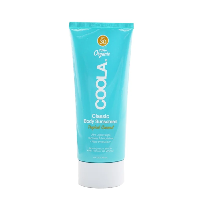 non-oily sunscreen-Coola Classic Body Organic Sunscreen Lotion SPF 30 - Tropical Coconut  148ml/5oz