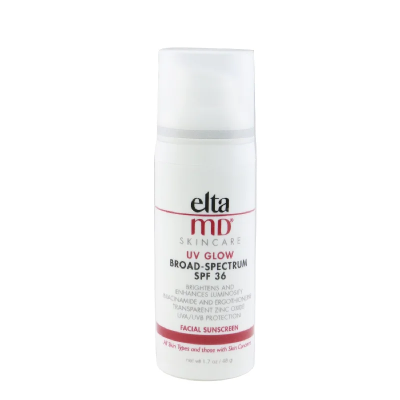 mineral-based sunscreen-EltaMD UV Glow Facial Sunscreen SPF 36  48g/1.7oz