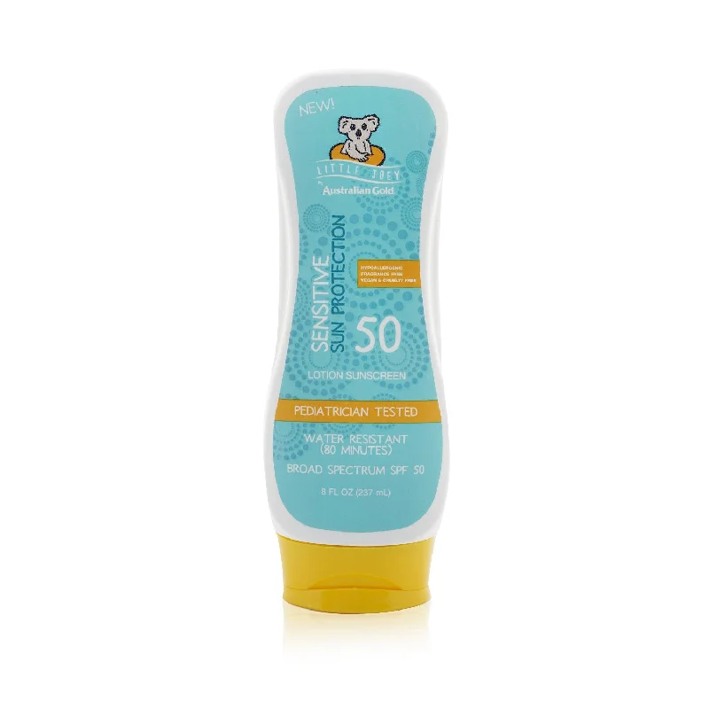 lightweight SPF sunscreen-Australian Gold Little Joey Lotion Sunscreen SPF 50 (Sensitive Sun Protection)  237ml/8oz