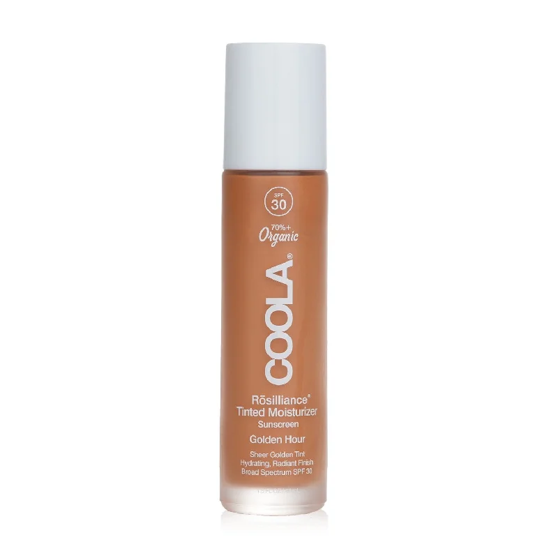 scent-free sunscreen lotion-Coola Rosilliance Tinted Moisturizer Sunscreen SPF 30 - # Golden Hour  44ml/1.5oz