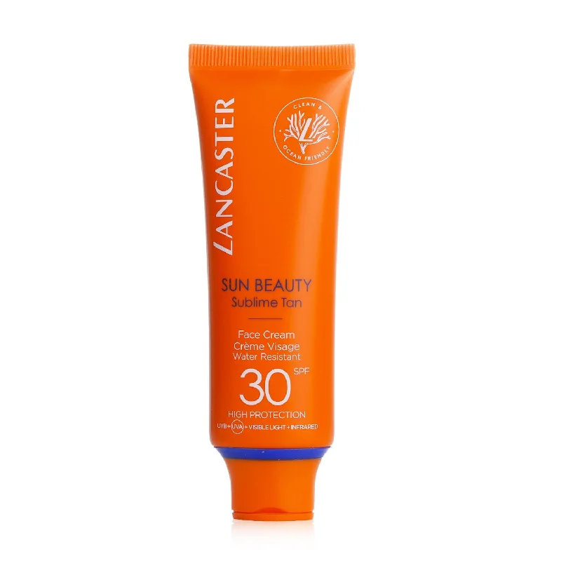 skin-friendly sunscreen-Lancaster Sun Beauty Sublime Tan Face Cream SPF30  50ml/1.6oz