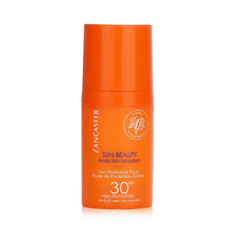 organic mineral sunscreen-Lancaster Sun Beauty Nude Skin Sensation Sun Protective Fluid SPF 30  30ml/1oz