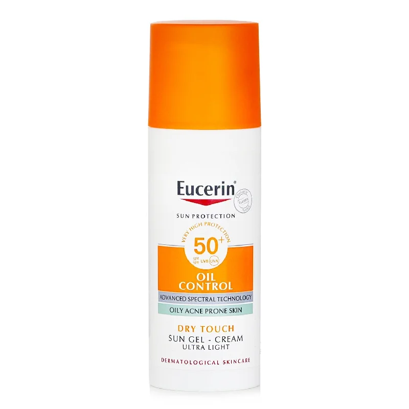 SPF 80 sunscreen spray-Eucerin Oil Control Sun Gel Cream Sun Cream SPF50  50ml