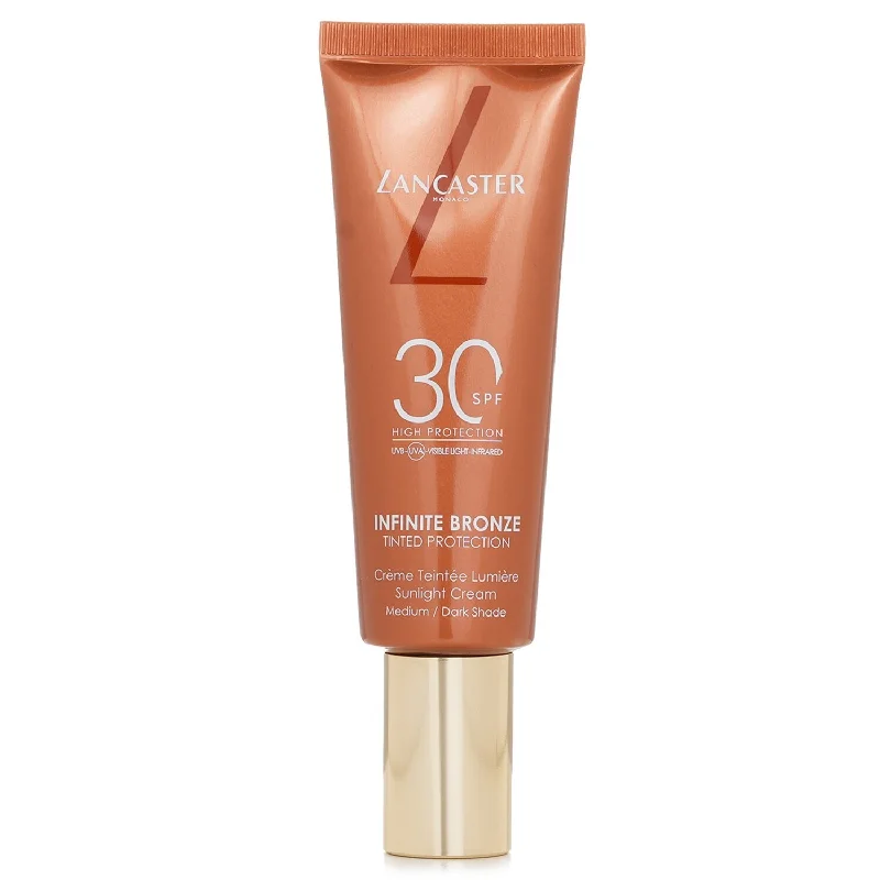 fast-absorbing sunscreen-Lancaster Infinite Bronze Sunlight Cream SPF 30 Medium/Dark Shade  50ml/1.6oz