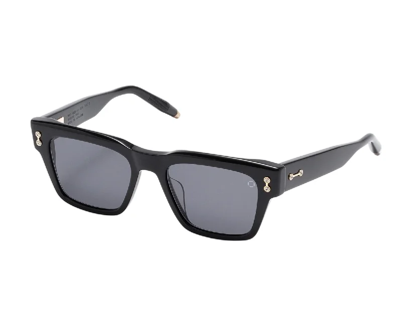 sleek aviator sunglasses-COLUMBA AKS-100A BLK 54