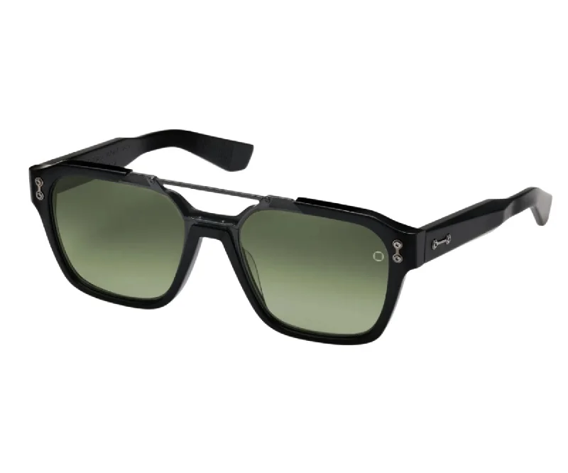 matte finish sunglasses-DISCOVERY AKS-509D BLK - BLK 55