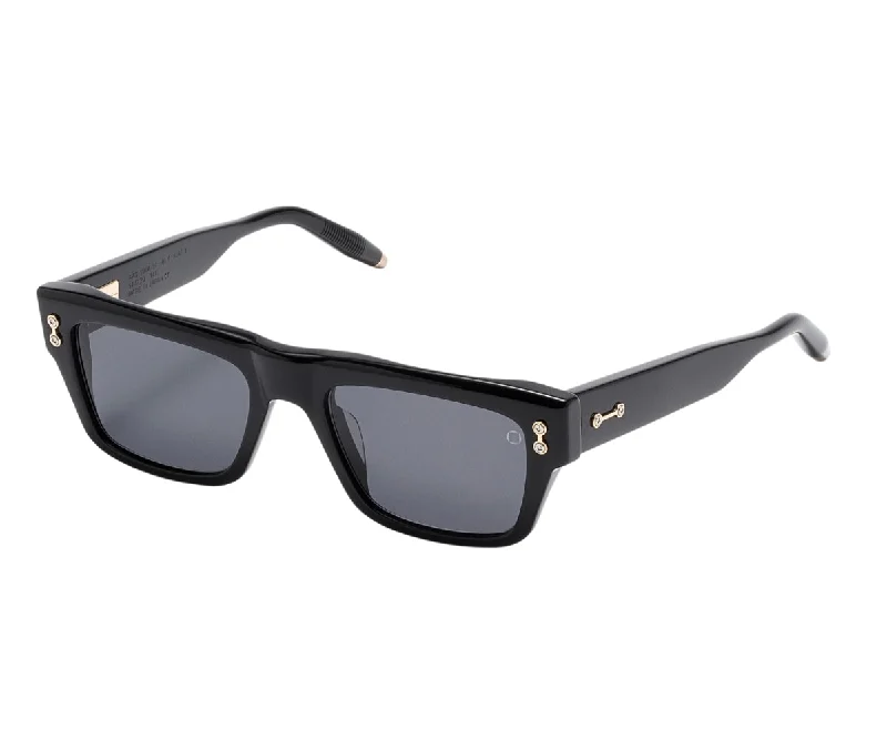 vintage sport sunglasses-LEO AKS-101A BLK 54