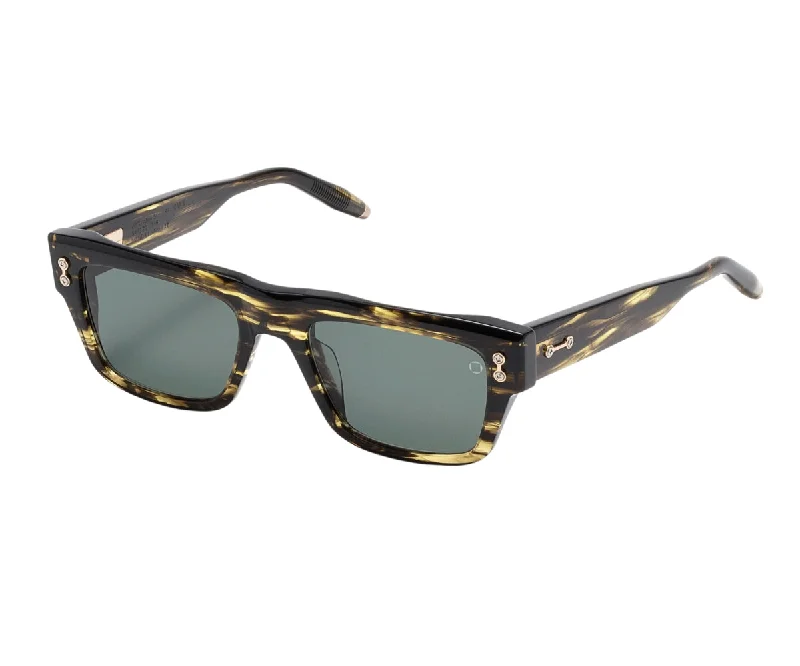 retro square sunglasses-LEO AKS-101B-54 TRT 54