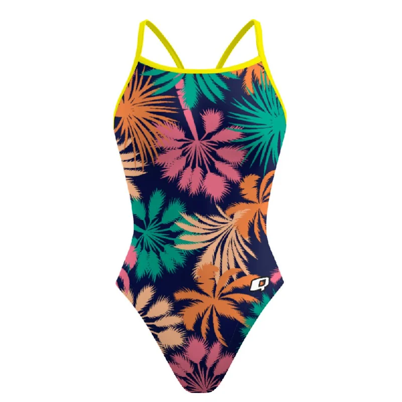 Blue Palms Skinny Strap Swimsuit