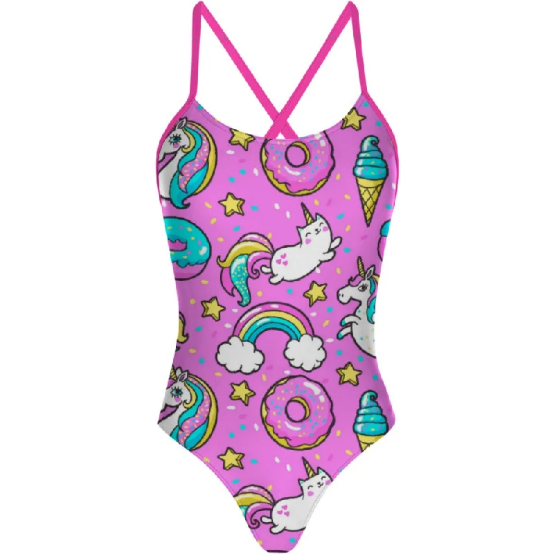 Confetti - Tieback One Piece Swimsuit