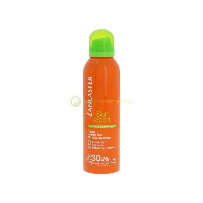 hydrating SPF sunscreen-Lancaster Sun Sport Cooling Invisible Mist Spf30 High Protection 200ml