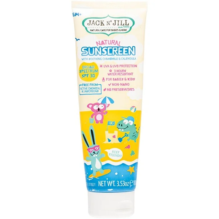 titanium dioxide sunscreen-Jack N' Jill Natural Sunscreen SPF 30 100g