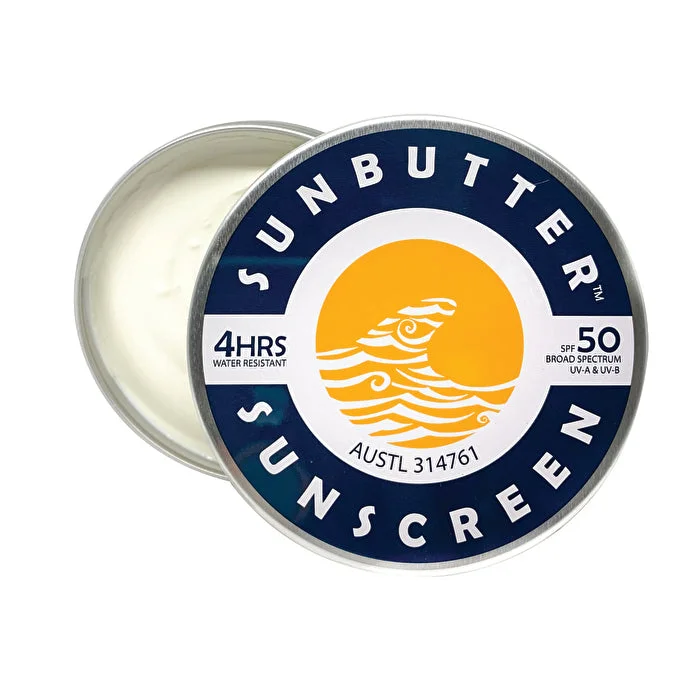 mineral zinc sunscreen-SunButter Skincare Sunscreen SPF 50 Tin 100g