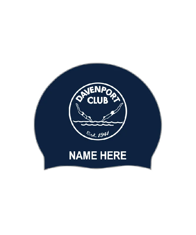 elegant woven sun hat-Davenportc_Personalized Custom Silicone Swim Cap