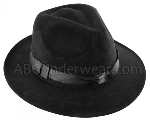 soft polyester sun hat-Gangster Hat Classic