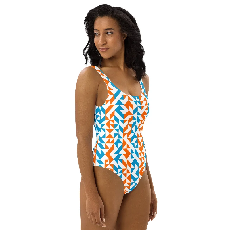 GEO ONE-PIECE SWIMSUIT