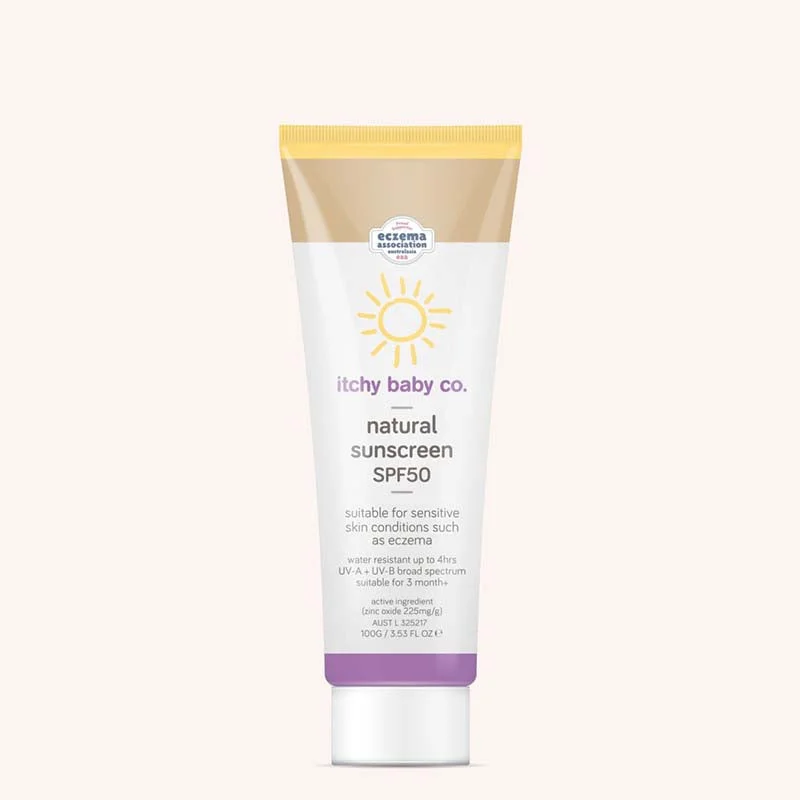 skin-friendly sunscreen-Itchy Baby Co Natural Sunscreen SPF50