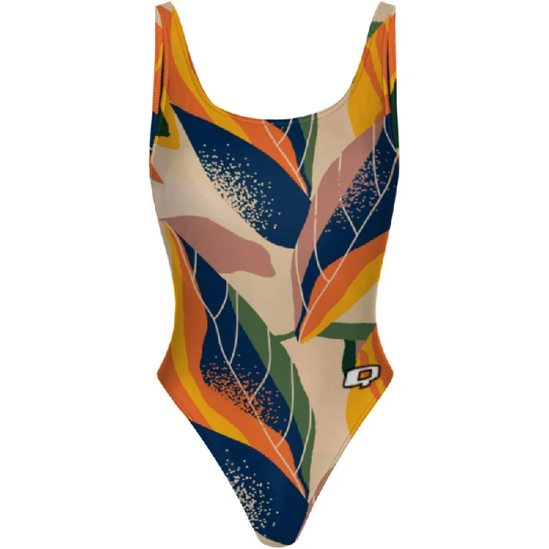 Jungle - High Hip One Piece Swimsuit