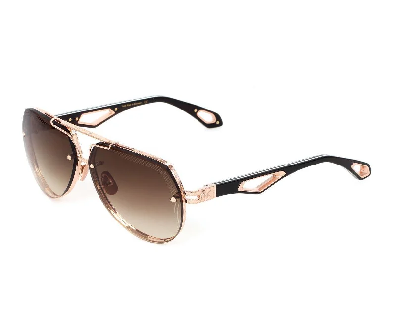 retro wayfarer sunglasses-THE KING I RG/HI/Z62 63