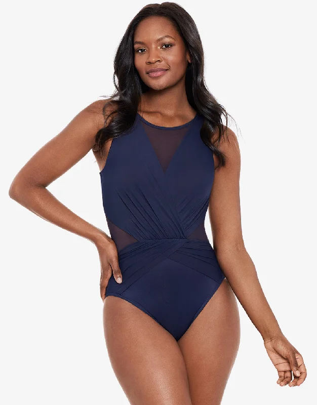 Illusionist Palma Swimsuit - Midnight