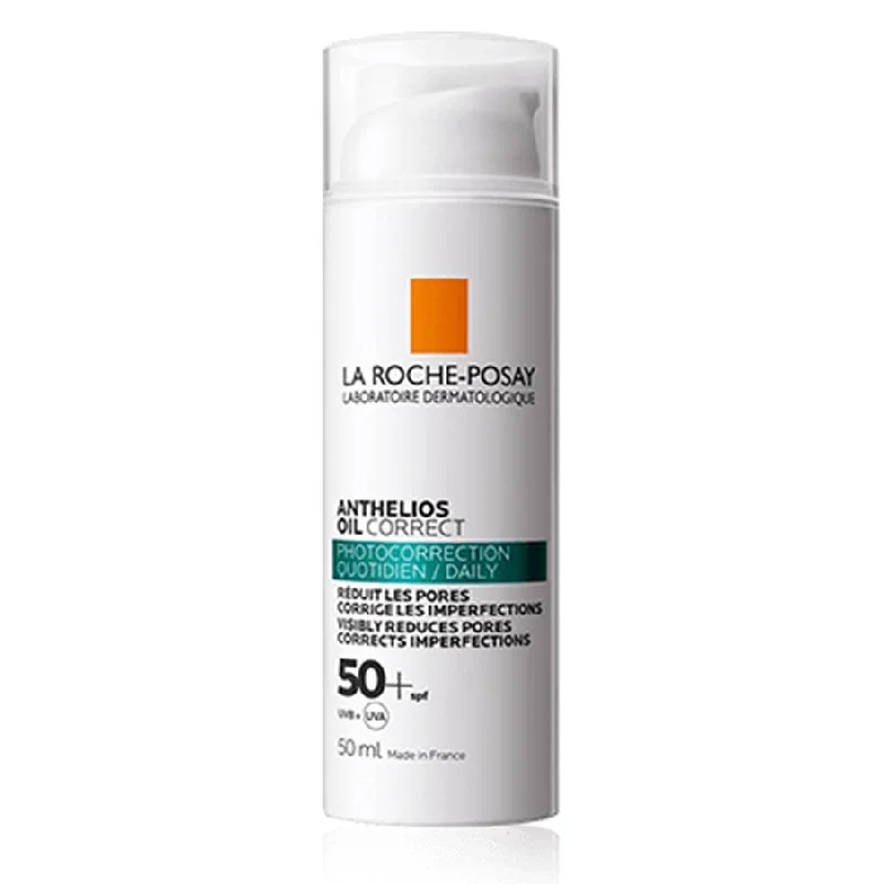 sensitive skin sunscreen-Oil Correct Spf50+ Mattifying Sun Cream 50ml Anthelios La Roche-Posay