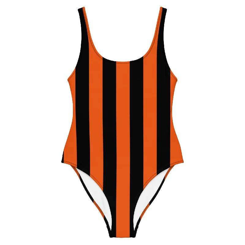 One-Piece Swimsuit Stripes