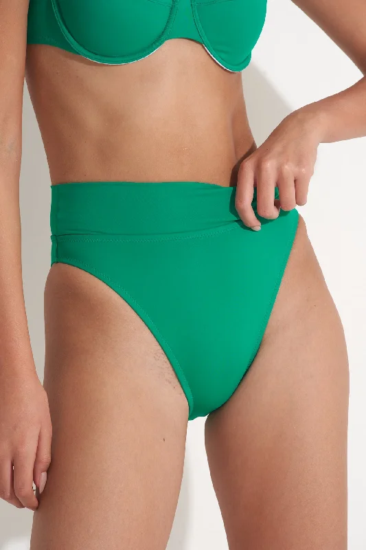 PILPEL HIGH WAIST  BOTTOM IN GREEN