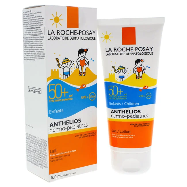 sustainable sunscreen-La Roche-Posay Anthelios Dermo-Pediatrics Lotion SPF 50 by La Roche-Posay for Kids - 3.4 oz Sunscreen