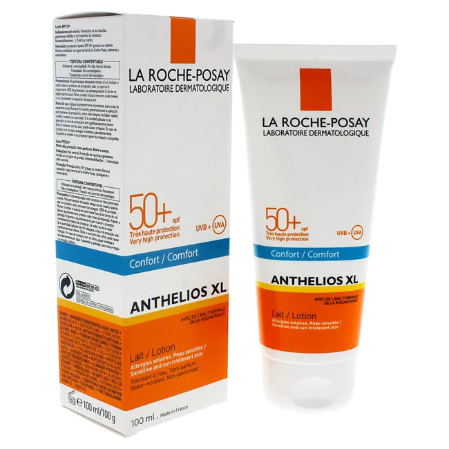 rapid-dry sunscreen spray-La Roche-Posay Anthelios XL Confort Lotion SPF 50 by La Roche-Posay for Unisex - 3.4 oz Sunscreen