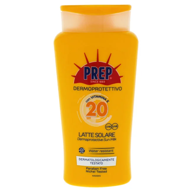 hydrating sunscreen cream-Prep Derma-Protective Sun Milk SPF 20 by Prep for Unisex - 6.8 oz Sunscreen