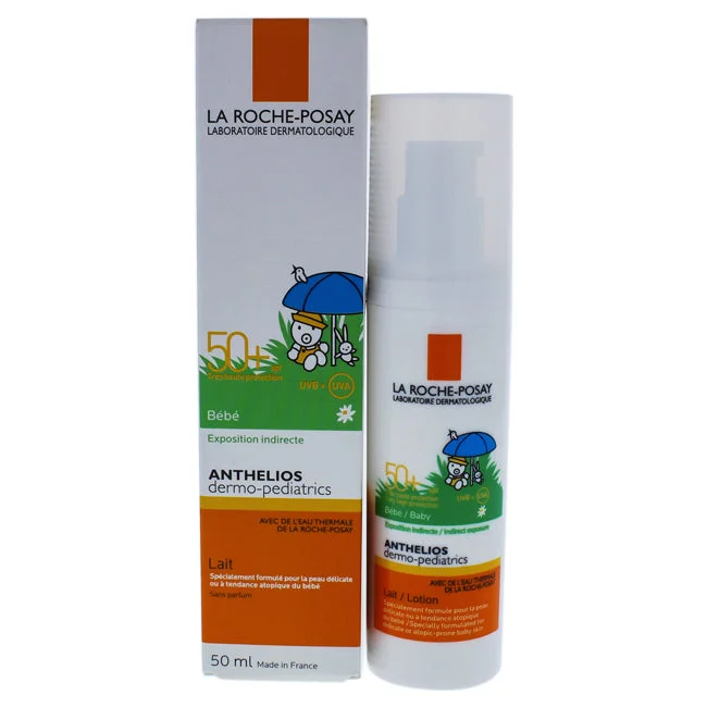 SPF 50 sunscreen lotion-La Roche-Posay Anthelios Dermo-Pediatrics Milk SPF 50 by La Roche-Posay for Unisex - 1.7 oz Sunscreen