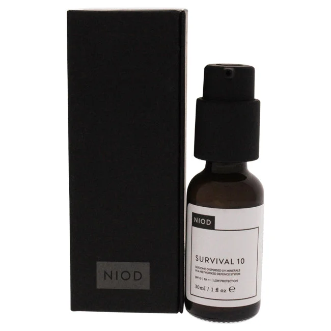 natural zinc sunscreen-NIOD Survival 10 Sunscreen SPF 10 by Niod for Unisex - 1 oz Sunscreen