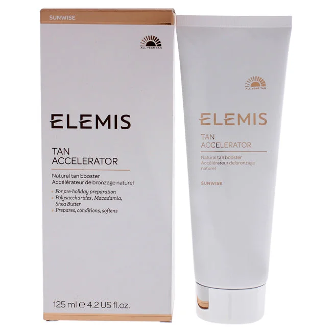 sea-safe sunscreen-Elemis Sunwise Tan Accelerator SPF 4 by Elemis for Unisex - 4.2 oz Lotion