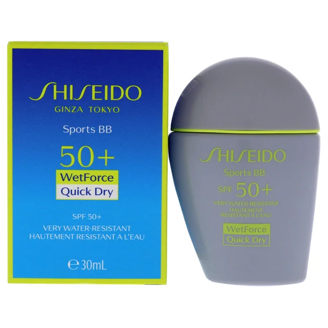 titanium dioxide sunscreen-Shiseido Sports BB WetForce SPF 50 - Very Dark by Shiseido for Unisex - 1 oz Sunscreen