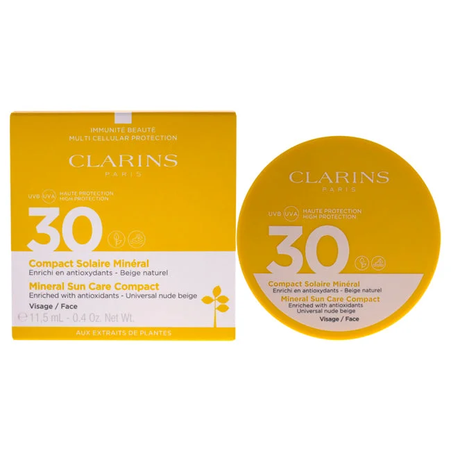 daily wear sunscreen-Clarins Mineral Sun Care Compact SPF 30 by Clarins for Unisex - 0.40 oz Sunscreen