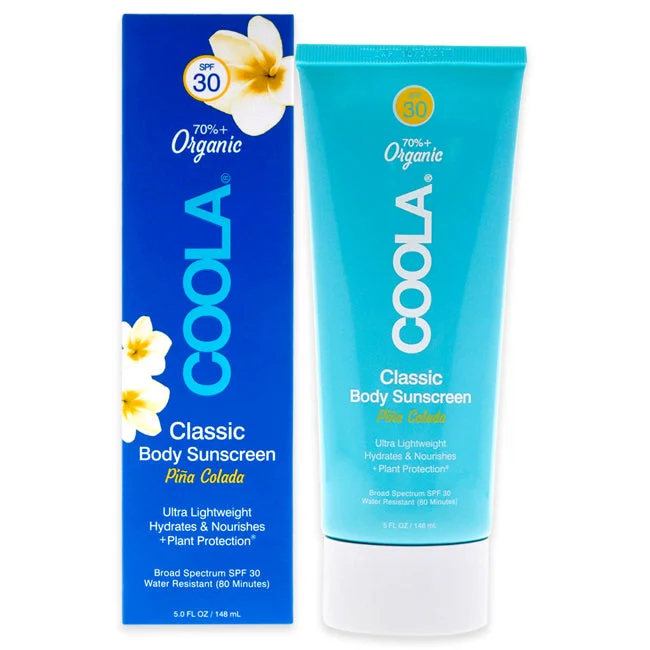 gentle SPF sunscreen-Coola Classic Body Sunscreen Lotion SPF 30 - Pina Colada by Coola for Unisex - 5 oz Sunscreen