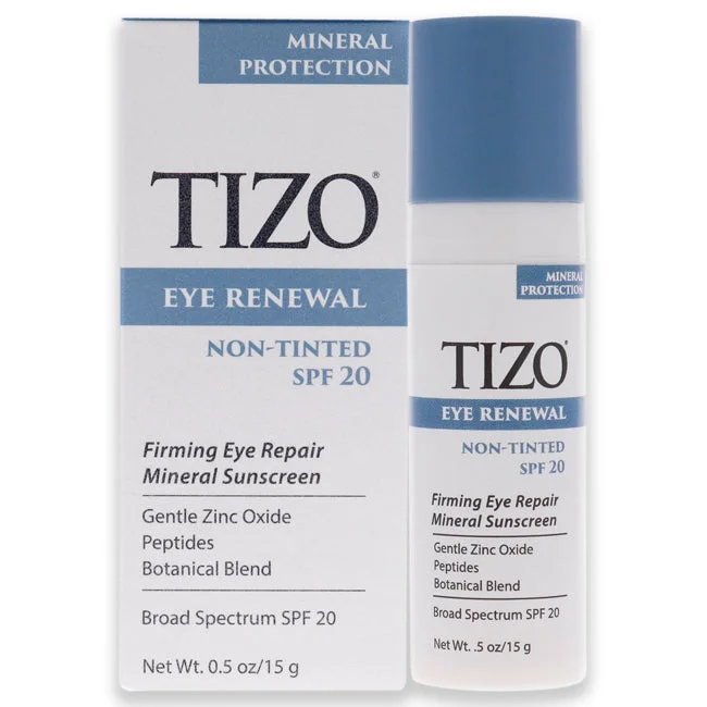 hydrating SPF sunscreen-Tizo Eye Renewal Non-Tinted SPF 20 by Tizo for Women - 0.5 oz Sunscreen