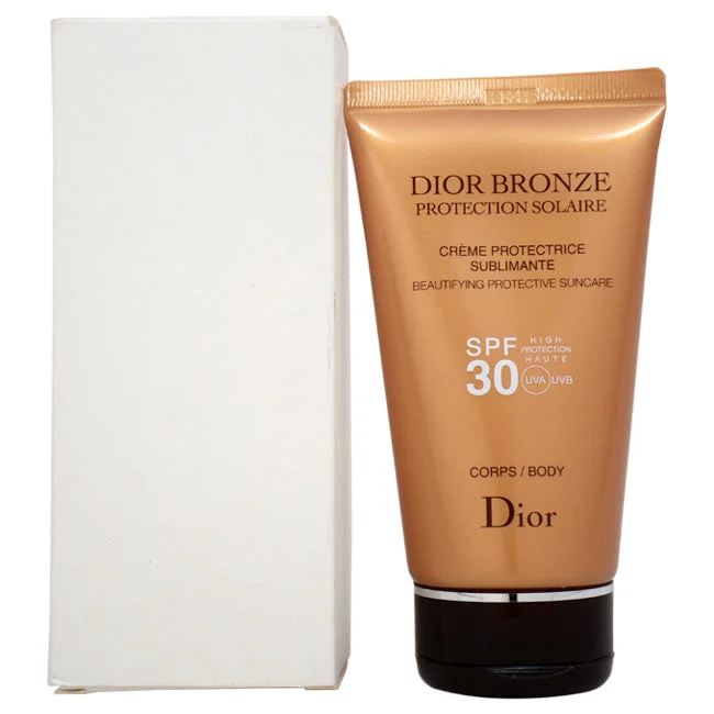 reef-friendly SPF sunscreen-Christian Dior Dior Bronze Beautifying Protective Sun Care Hight Protection SPF 30 For Body by Christian Dior for Unisex - 5.4 oz Sun Care (Tester)