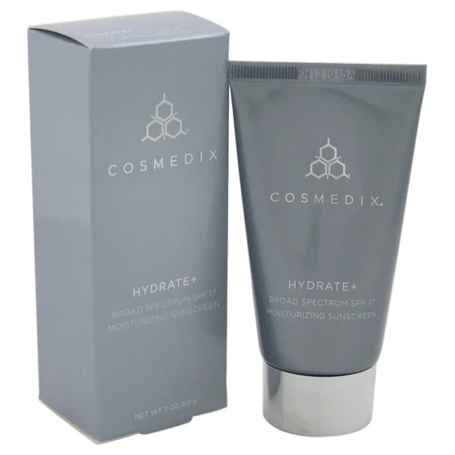 non-clogging sunscreen-CosMedix Hydrate Plus Moisturizing Sunscreen SPF 17 by CosMedix for Unisex - 2 oz Sunscreen